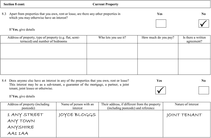 petition affairs in a of statement debtor's